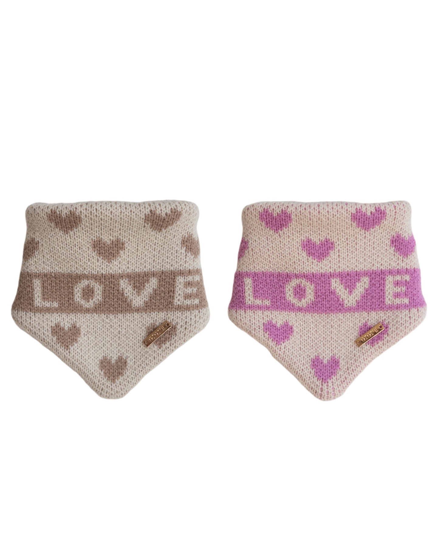 Love Notes Reversible Bandana