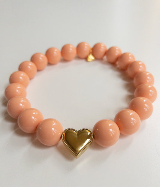 Pretty Peach Necklace