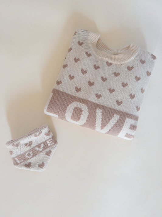 Love Notes Sweater & Bandana Bundle