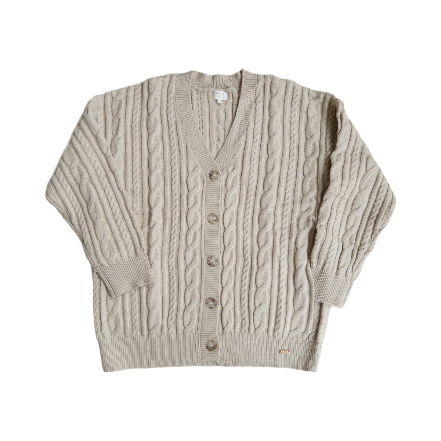 Cable Cache Oatmeal Cardigan