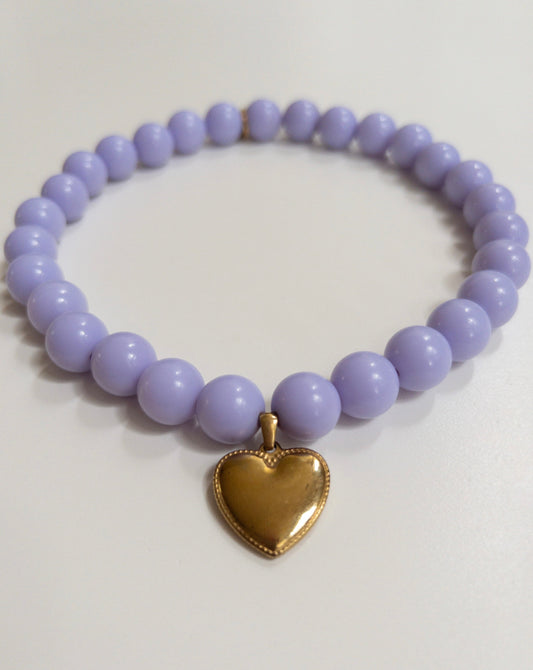 Pretty Lavender Skinny Necklace