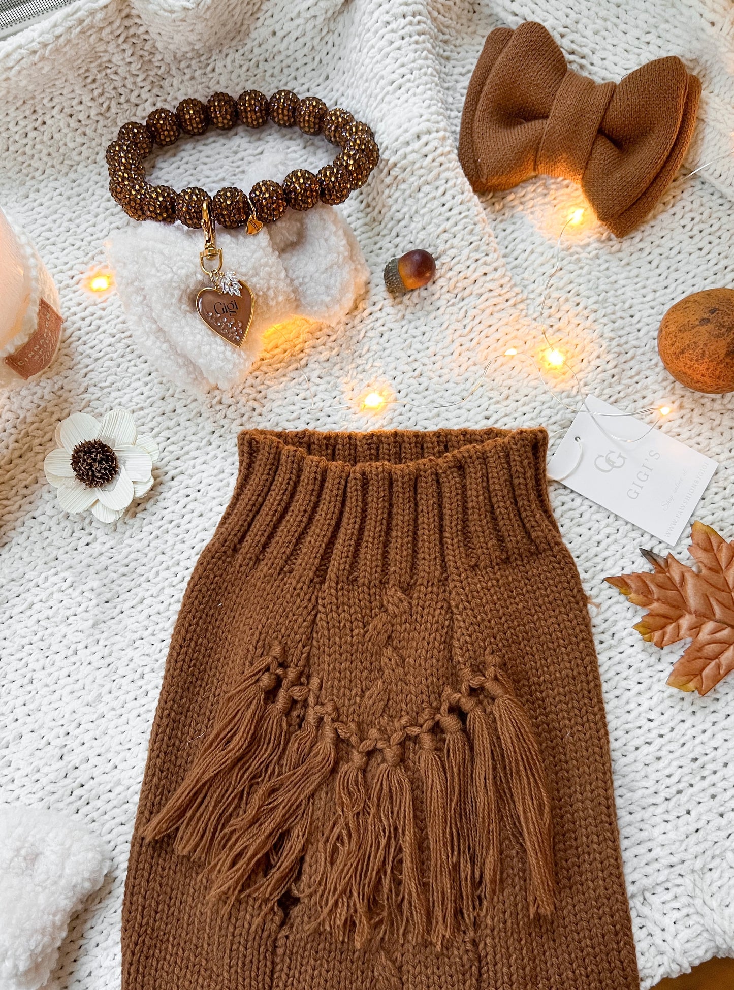 Chocolate Java Sweater & Lavender Glaze Sweater Bundle