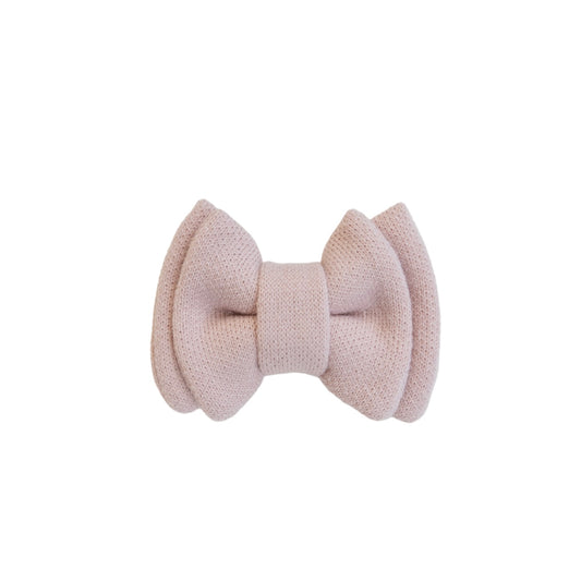 Nude Pink Jumbo Bowtie