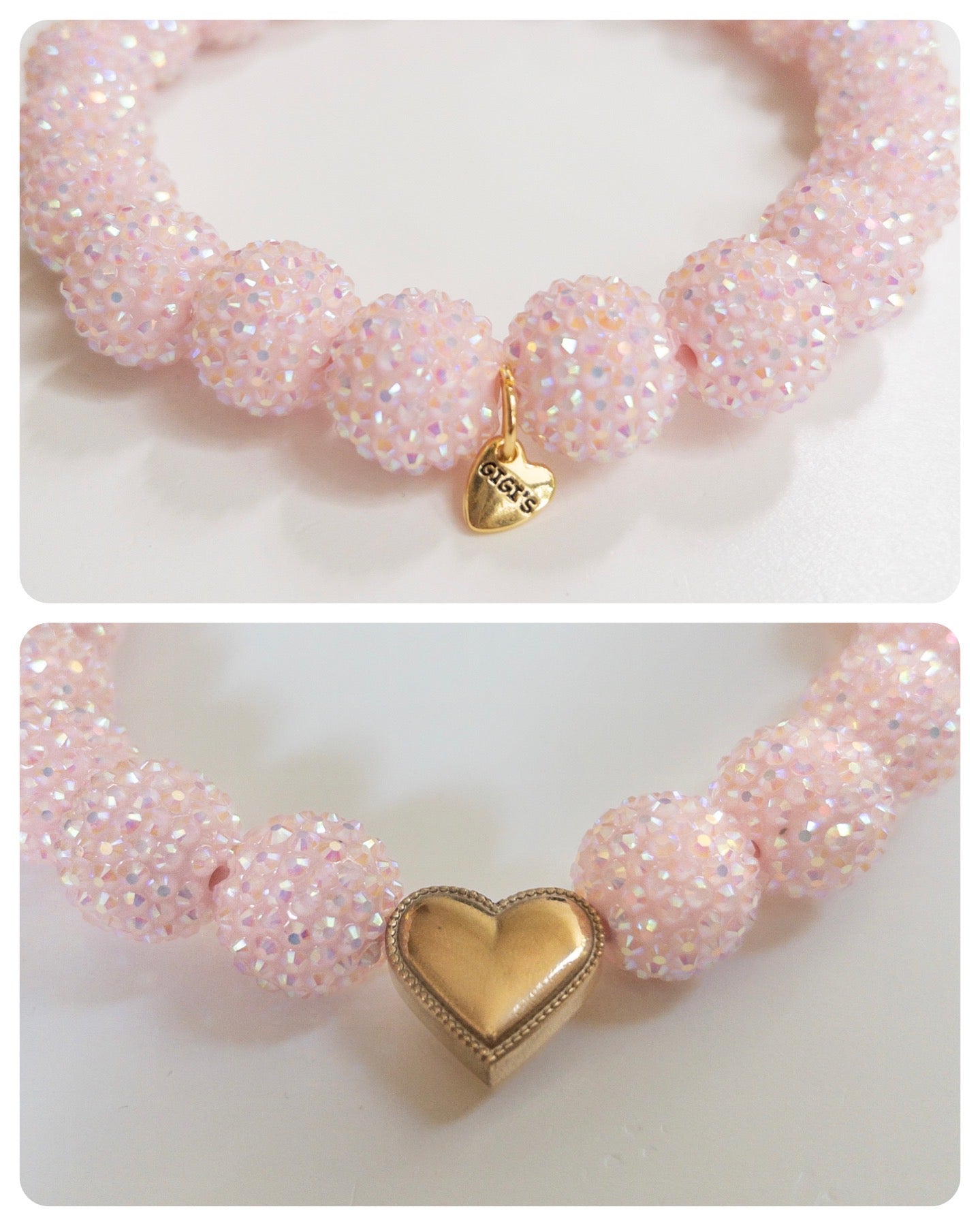 Glamorous Nude Pink Necklace