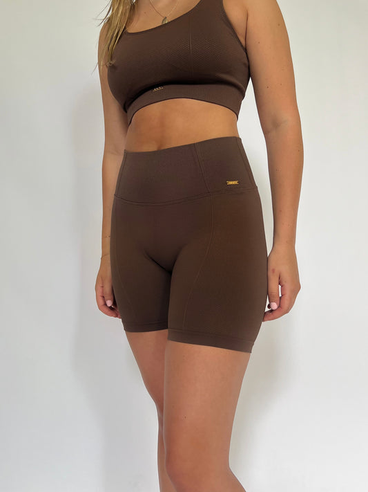 Comfort Sleek Biker Short Espresso