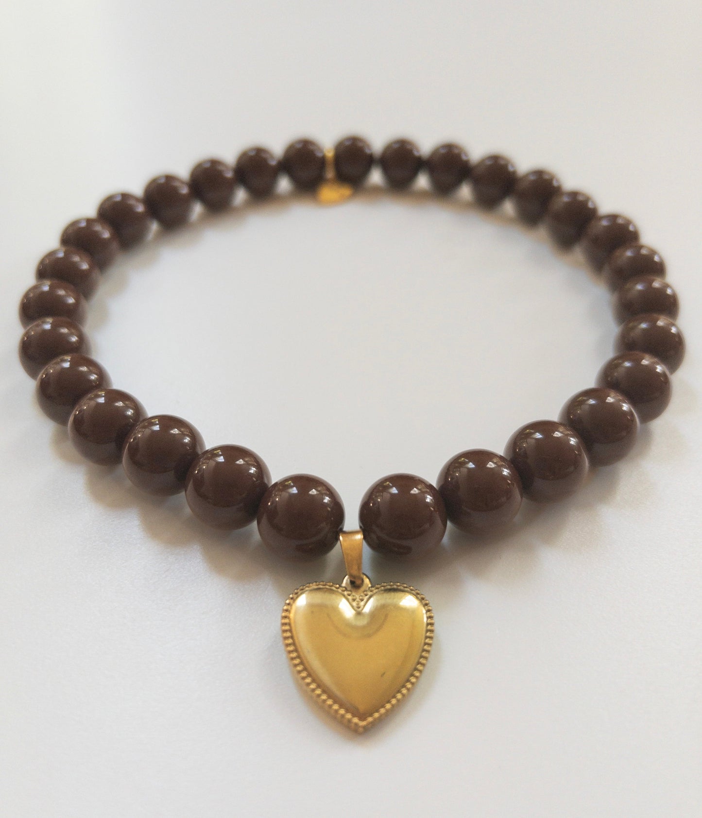 Pretty Dark Chocolate Skinny Necklace