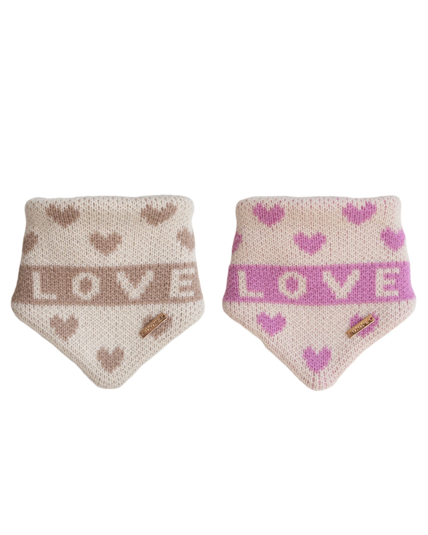 Love Notes Reversible Bandana