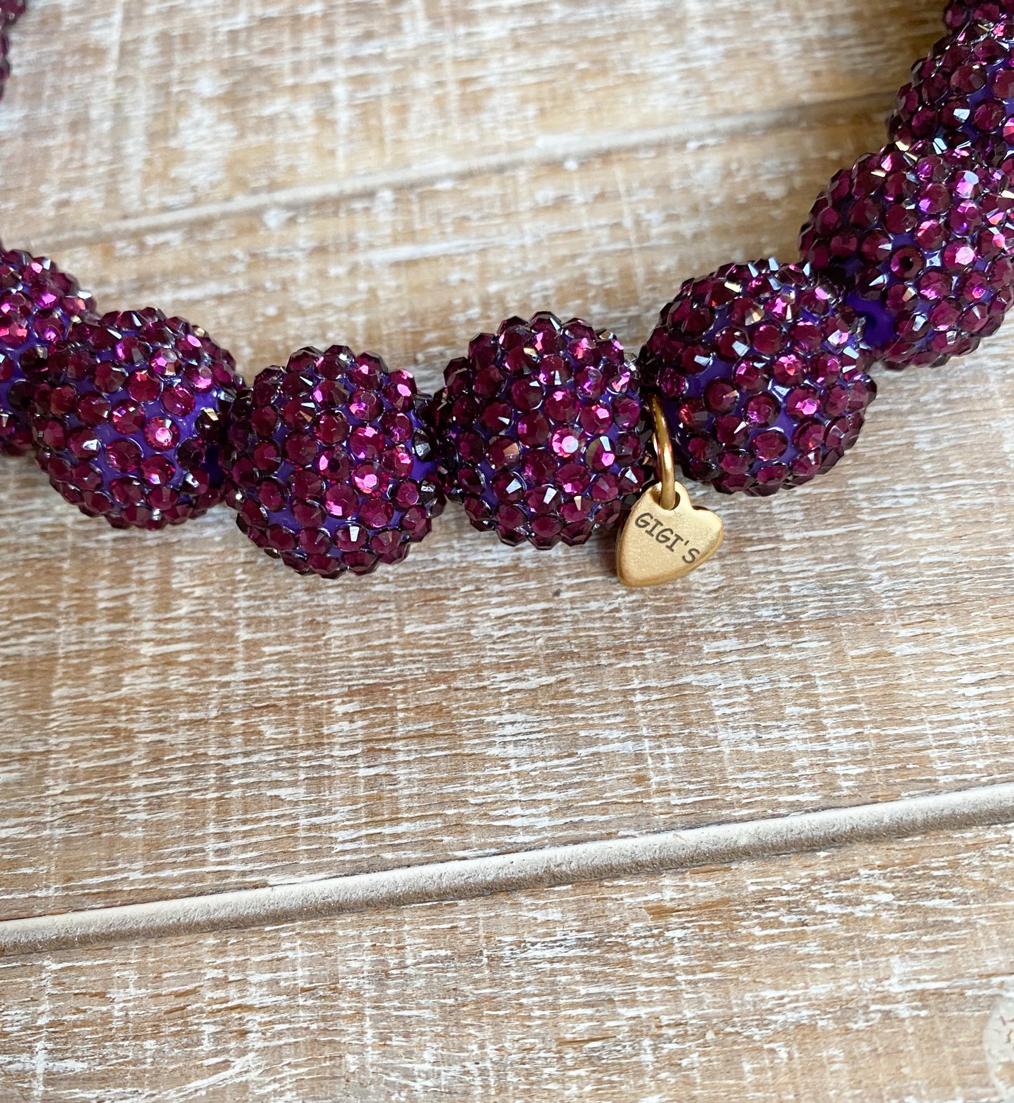 Glamorous Plum Necklace