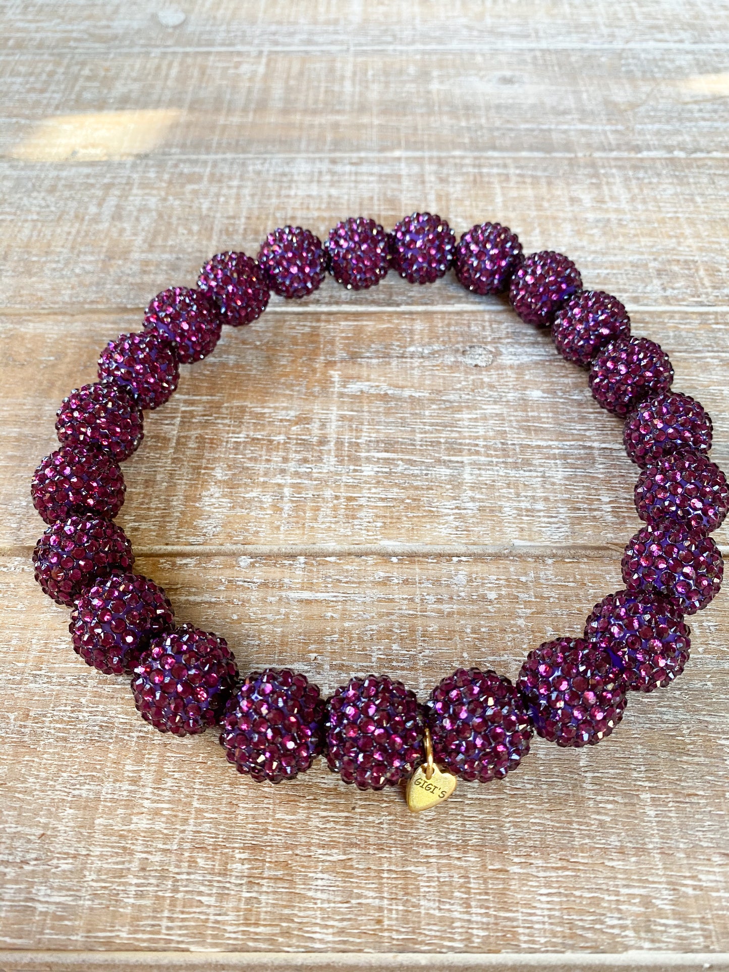 Glamorous Plum Necklace